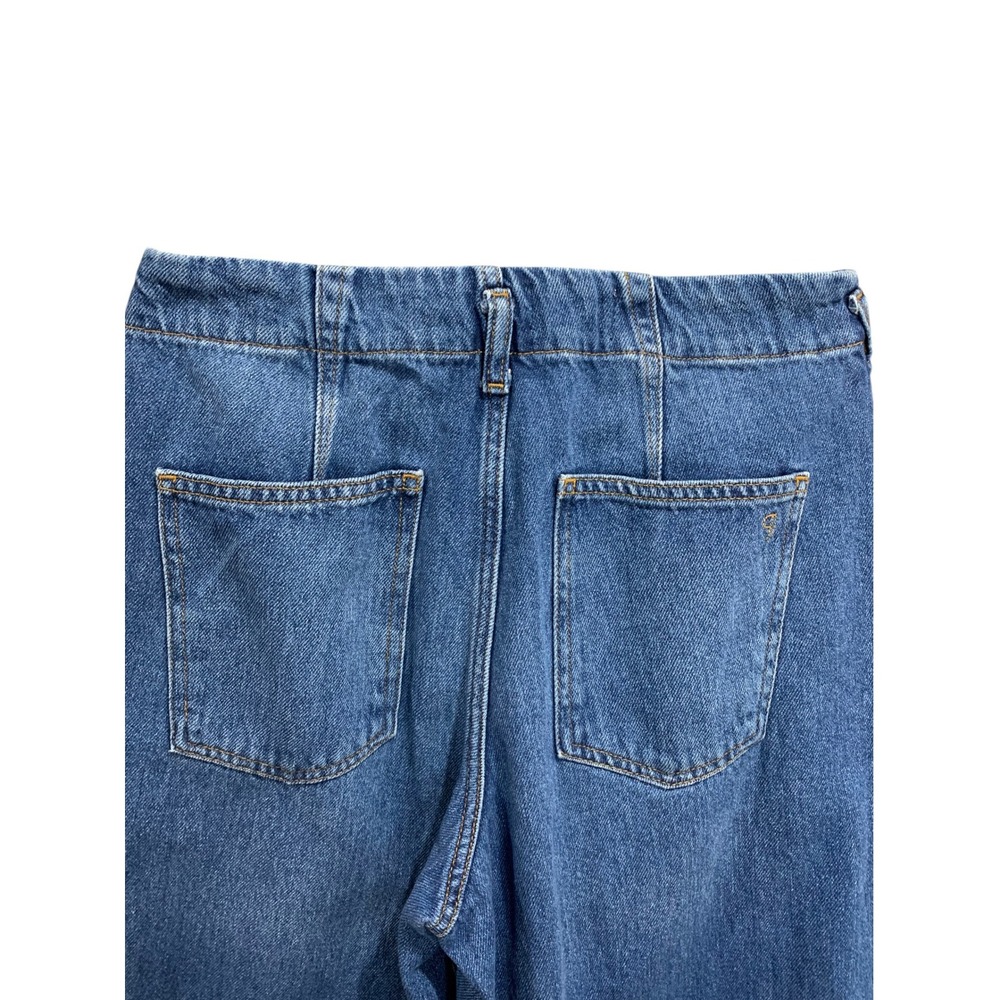 Size 27 Anthropologie Pilcro Georgia Full-Length High-Rise Barrel Jeans - Picture 7 of 10